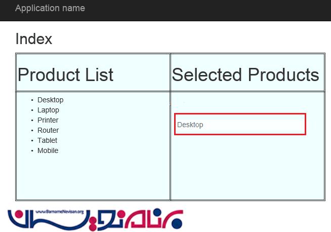 Drag & Drop  کردن المنت ها در Asp.Net MVC 5  با استفاده از HTML 5 ،Web API  و jQuery