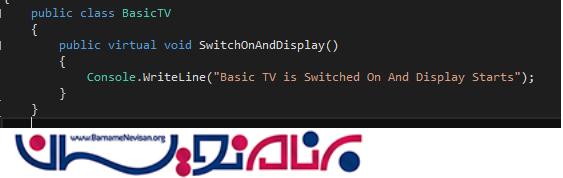 کلمات کلیدی Virtual, Override, new و Abstract در #C
