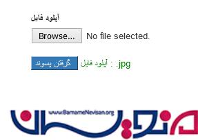 بدست آوردن پسوند فایل با استفاده از  File Extension 