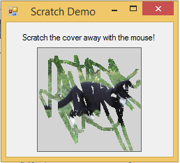 ساخت Scrach Card ساده در WinFoms