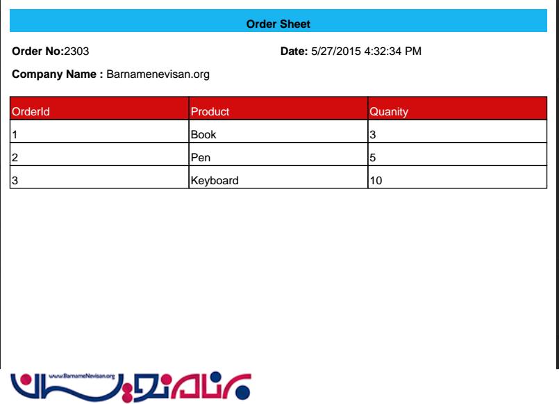 اضافه کردن فایل PDF از MemoryStream  برای فرستادن ایمیل در ASP.NET