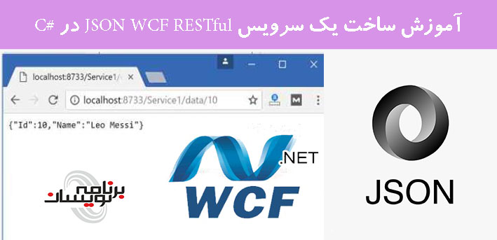 آموزش ساخت یک سرویس JSON WCF RESTful در #C