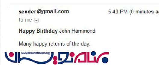 فرستادن ایمیل  با استفاده از  Windows Service به صورت روزانه در زمان مشخص