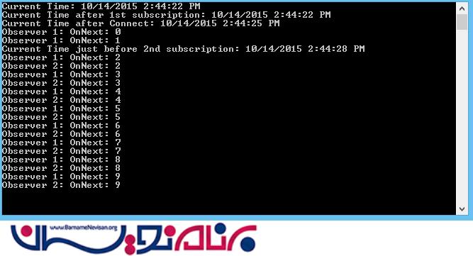 کار با Reactive Extensions