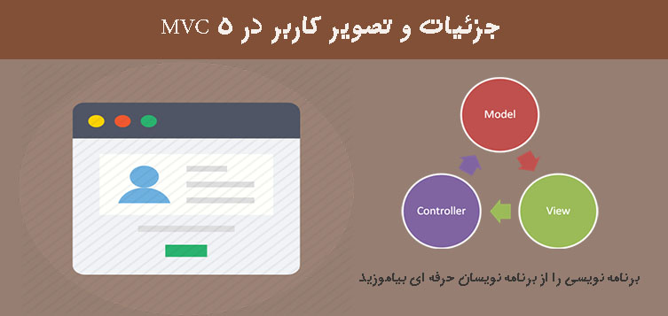 جزئیات و تصویر کاربر در MVC 5