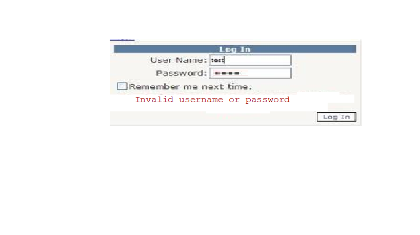 بررسی علت های login  نشدن 