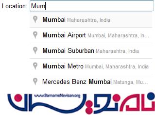 پر کردن مکان ها به صورت اتوماتیک بدون استفاده از map ها