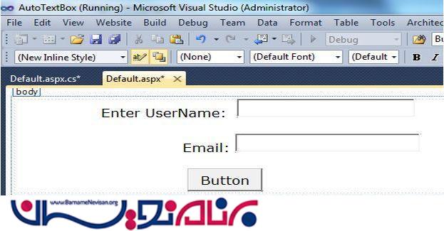 چگونه در  asp.net با jquery  داده را در جدول sql ثبت کنیم