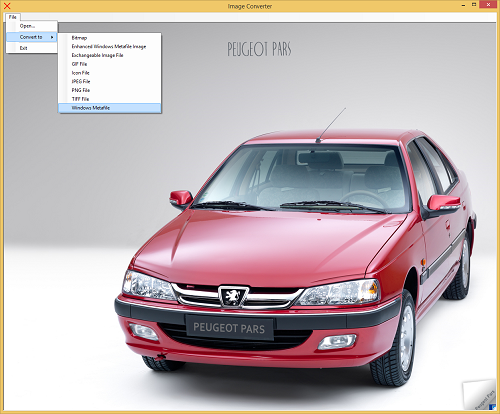 مبدل تصویر در سی شارپ 