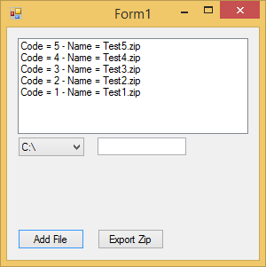 ذخیره فایل zip  شده در دیتابیس اکسس