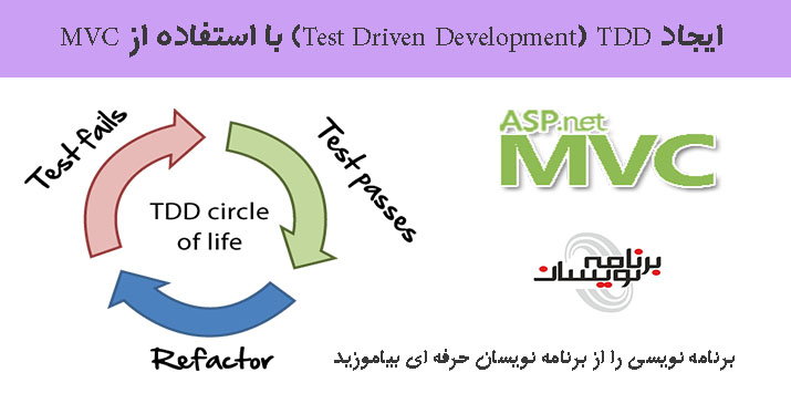 ایجاد Test Driven Development (TDD) با استفاده از MVC 