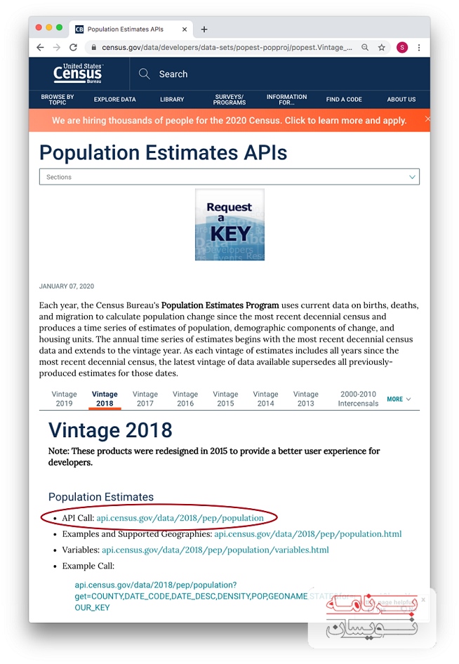  API های کاربردی 